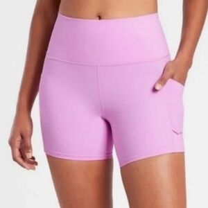 Athleta stash salutation bike shorts
